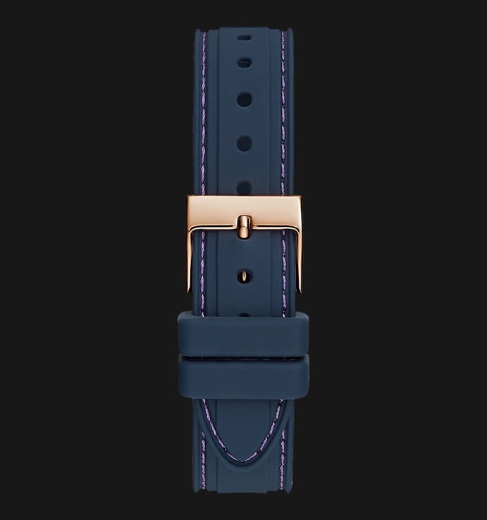 Guess Cosmic GW0466L2 Ladies Navy Dial Navy Silicone Strap