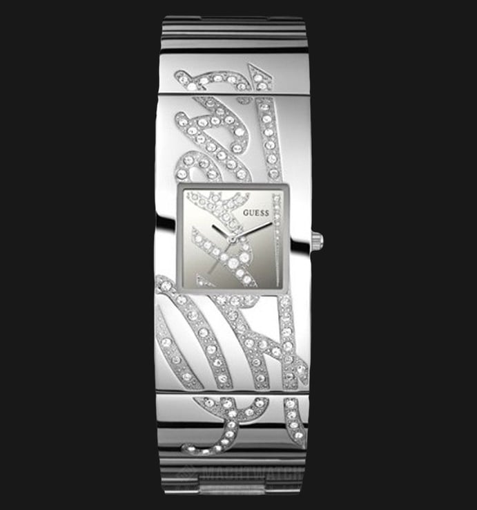 Guess U13552L1 Women Silver with Swarovski Dial Bracelet Band Stainless Steel