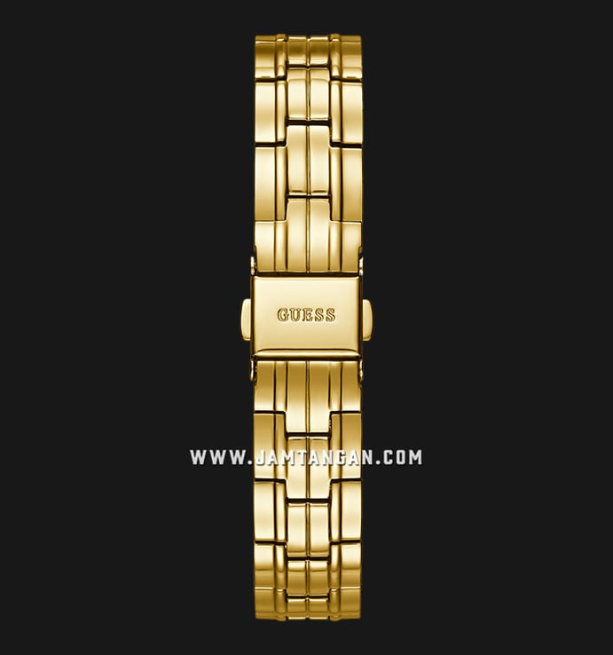 Guess Chelsea W0989L2 Ladies Gold Dial Gold Stainless Steel Strap
