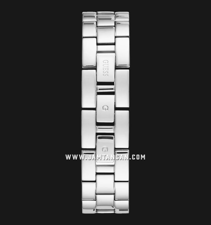 Guess Aurora W1288L1 Ladies Silver Dial Stainless Steel Strap