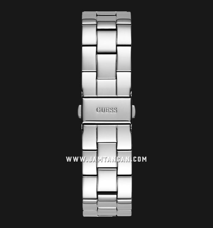 Guess Skylar W1295L1 Ladies Silver Mother Of Pearl Dial Stainless Steel Strap
