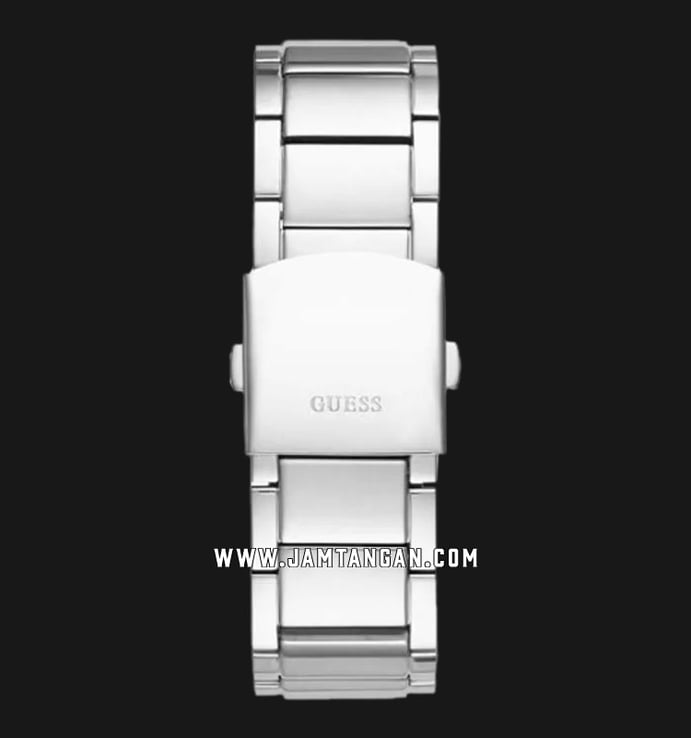 Guess Legacy W1305G1 Black Dial Stainless Steel Strap