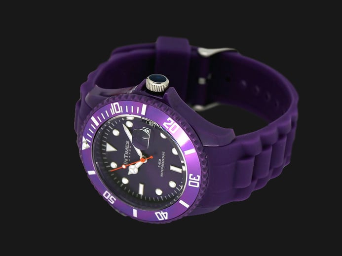 InTimes IT057 Purple - Jam Tangan Unisex Ungu