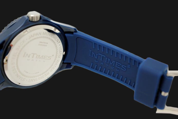 InTimes IT090 - Jam Tangan Unisex Carbon Blue