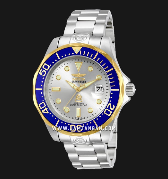 INVICTA Pro Diver 13789 Automatic Silver Dial Stainless Steel Strap