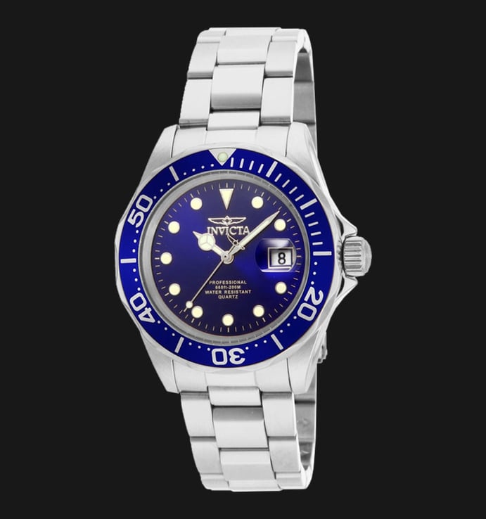 INVICTA Pro Diver 17056 Blue Dial Stainless Steel Strap