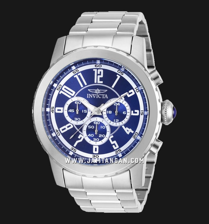 INVICTA Specialty 19464 Chronograph Blue Dial Stainless Steel Strap