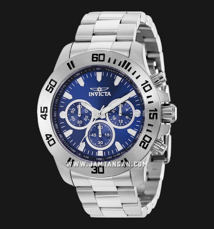 INVICTA Specialty 21482 Chronograph Blue Dial Stainless Steel Strap