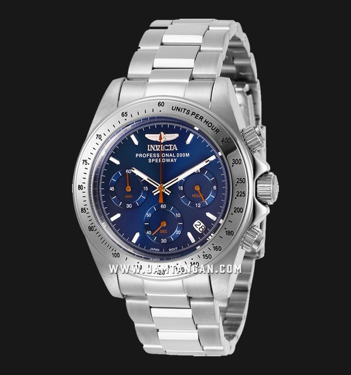 INVICTA Speedway 27770 Chronograph Blue Dial Stainless Steel Strap