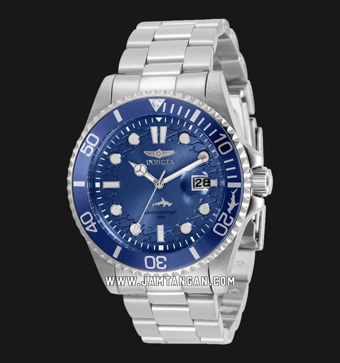 INVICTA Pro Diver 32056 Ladies Blue Dial Stainless Steel Strap