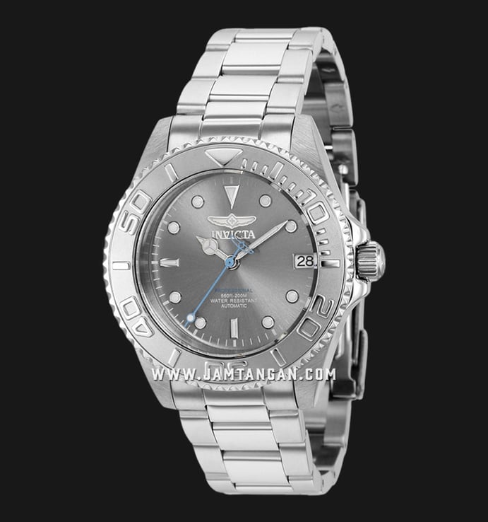 INVICTA Pro Diver 36768 Lady Automatic Grey Dial Stainless Steel Strap