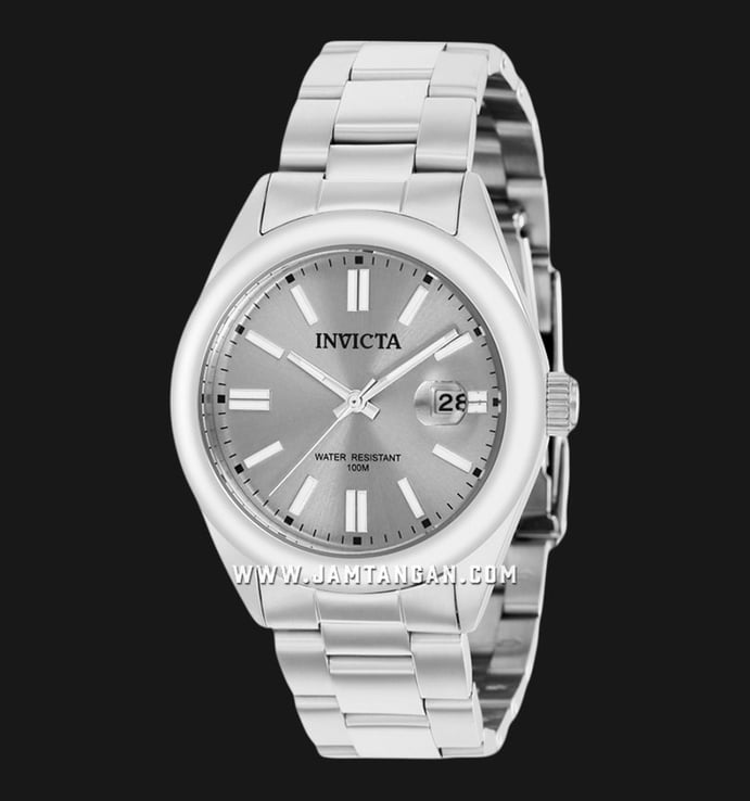 INVICTA Pro Diver 38474 Zager Exclusive Lady Silver Dial Stainless Steel Strap