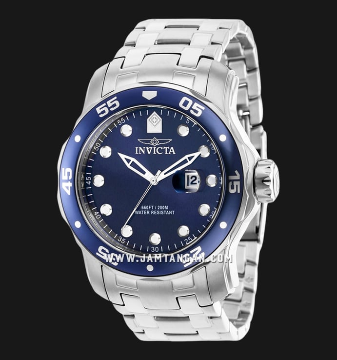 INVICTA Pro Diver 39084 Blue Dial Stainless Steel Strap