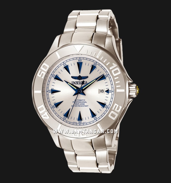 INVICTA Signature 7033 Automatic Silver Dial Stainless Steel Strap