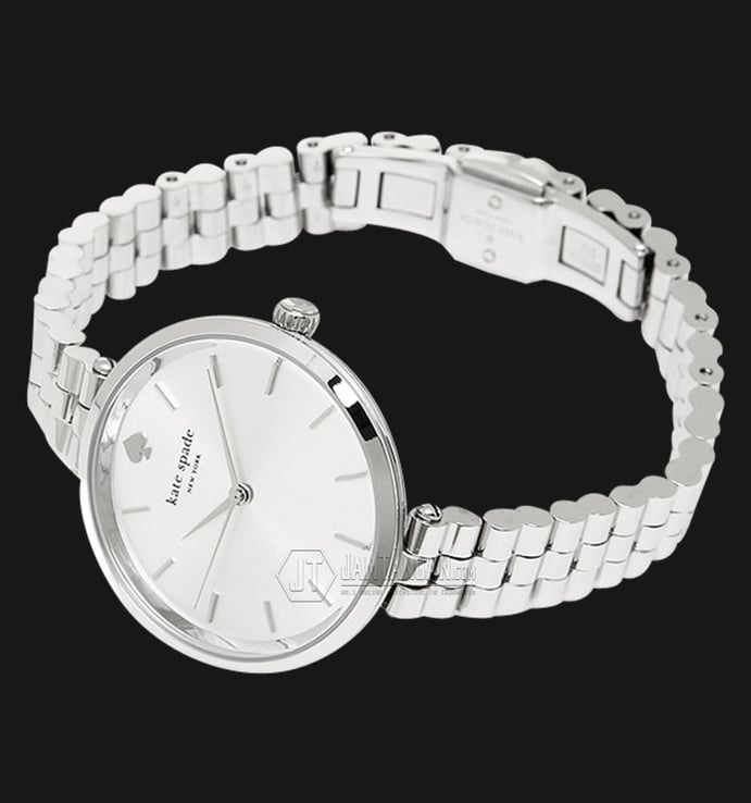 Kate Spade 1YRU0859 Holland Silver Dial Stainless Steel Watch