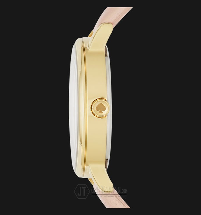 Kate Spade KSW1059 Metro Vachetta Cream Dial Leather Strap Watch