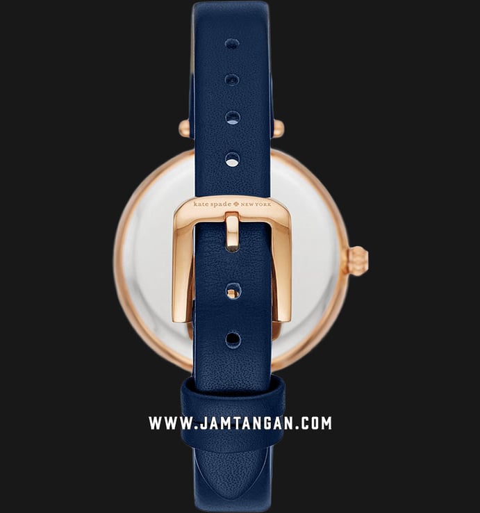 Kate Spade New York KSW1157 Blue Dial Blue Leather Strap