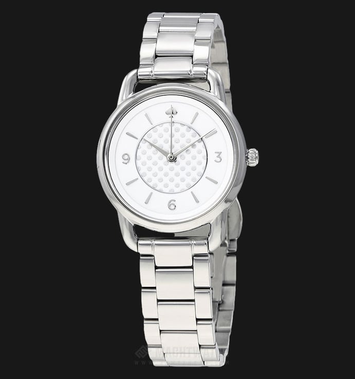 Kate Spade Boathouse KSW1165 White Dial Stainless Steel Strap
