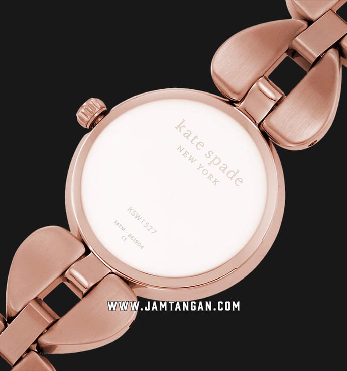 Kate Spade New York Annadale KSW1527 Silver Dial Rose Gold Stainless Steel Strap 