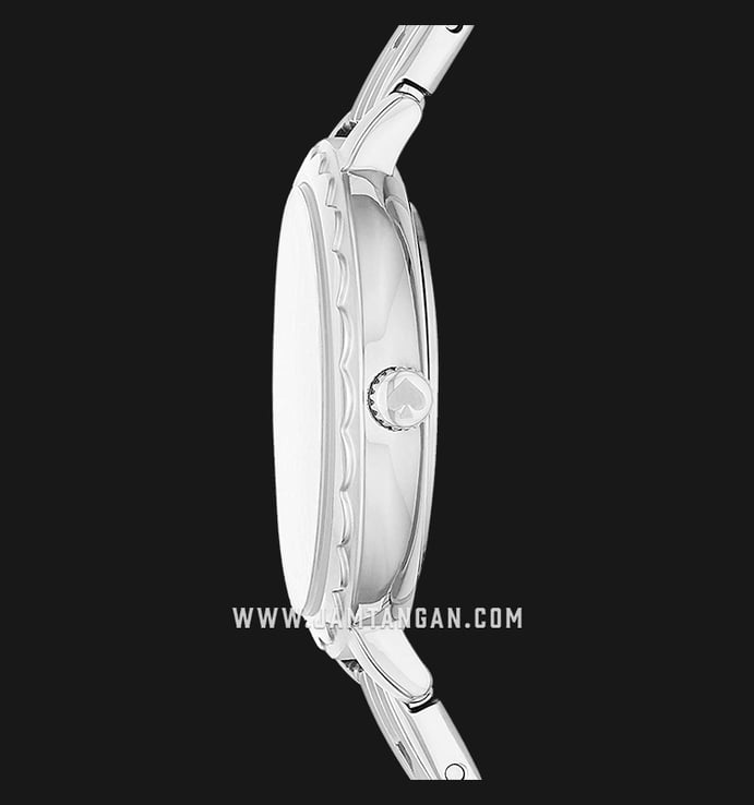 Kate Spade New York KSW1554 White Mother of Pearl Dial Stainless Steel Strap