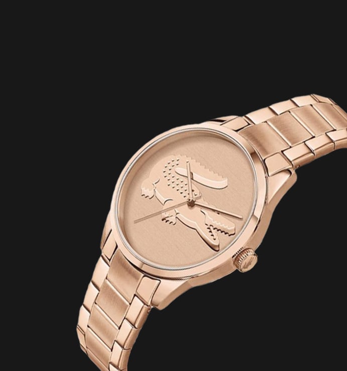 Lacoste Victoria 2001015 Rose Gold Dial Rose Gold Stainless Steel Strap