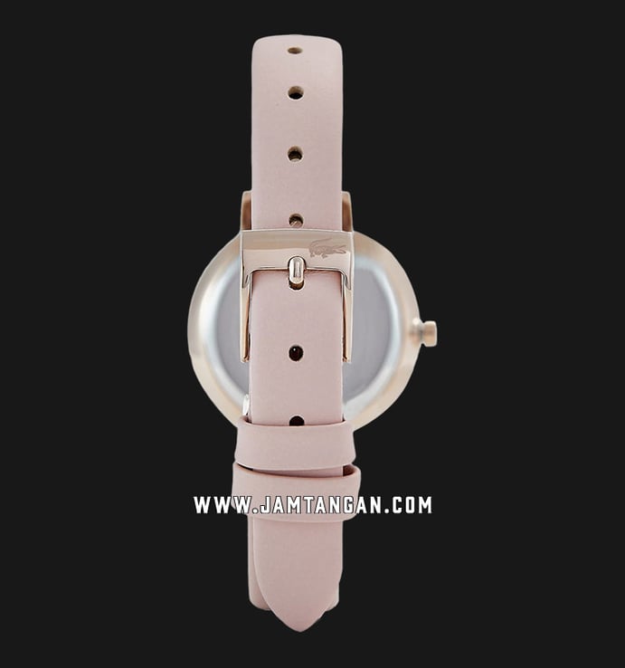 Lacoste Moon Mini 2001120 Ladies Mother Of Pearl Dial Pink Leather Strap