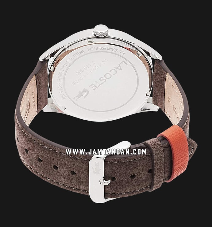 Lacoste San Diego 2010910 Blue Dial Brown Leather Strap