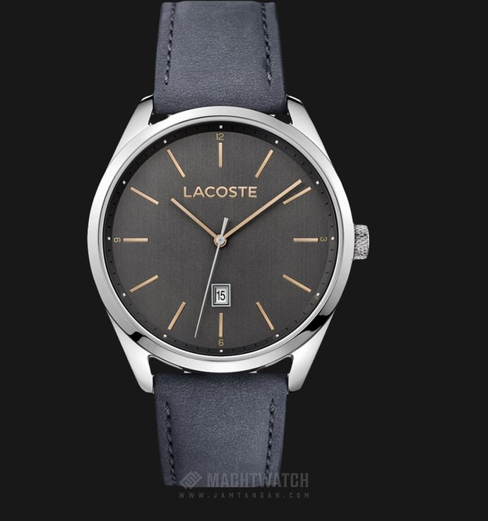 Lacoste 2010911 San Diego Black Dial Leather Strap