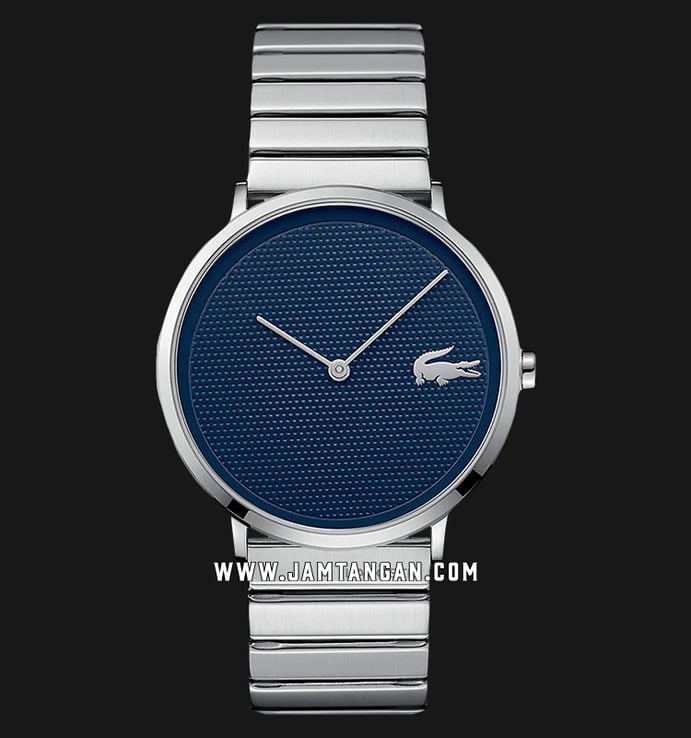 Lacoste Moon 2010953 Men Blue Dial Stainless Steel Strap