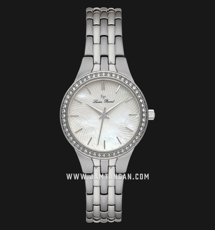 Lucien Piccard Jayne LP-28020-22MOP Mother of Pearl Dial Stainless Steel Strap