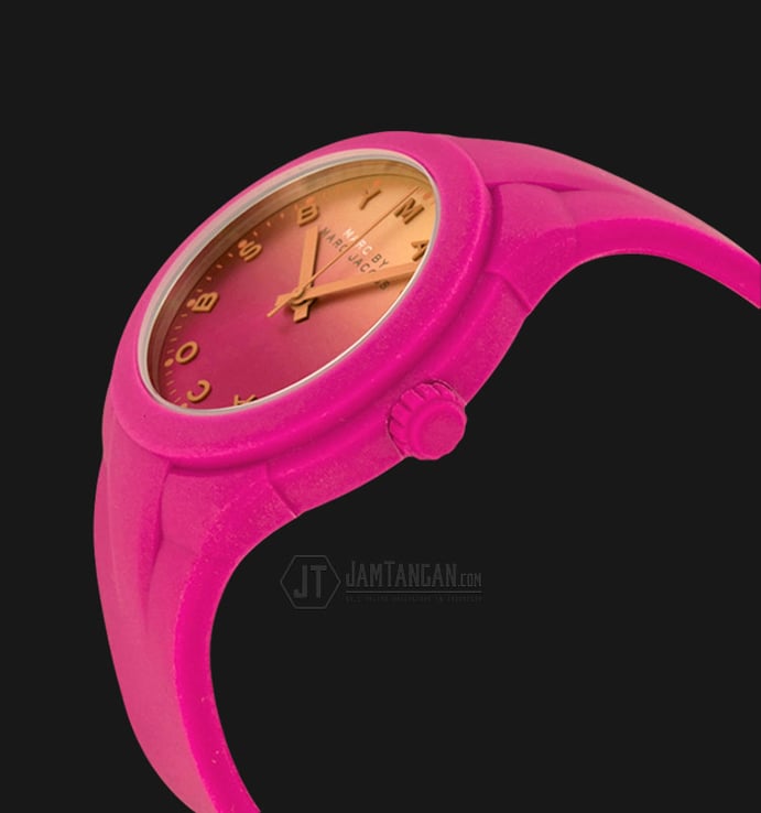 Marc Jacobs MBM5538 X UP ink Dial Pink Silicone Ladies Watch