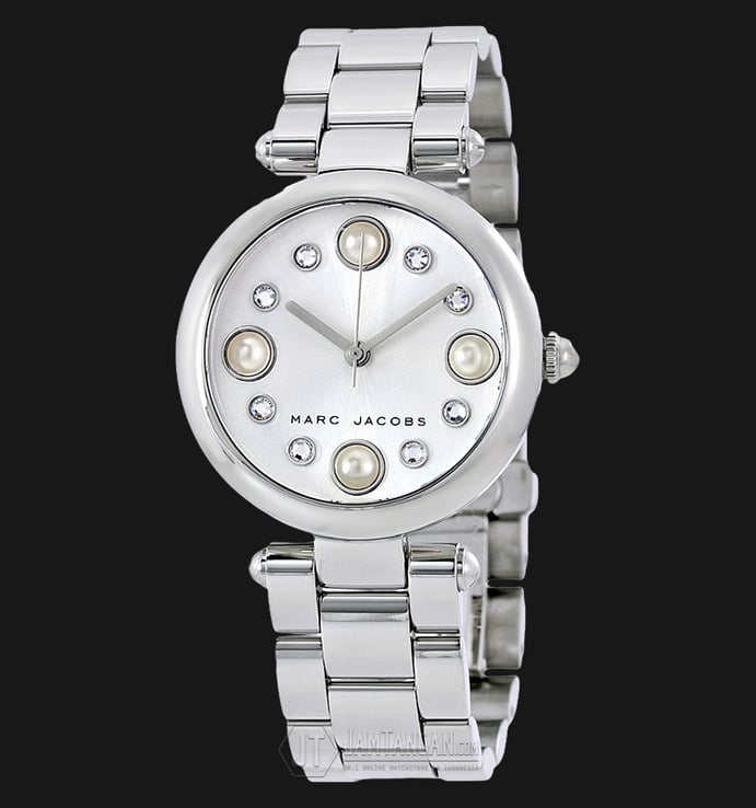 Marc Jacobs MJ3475 Dotty Silver Dial Stainless Steel Watch