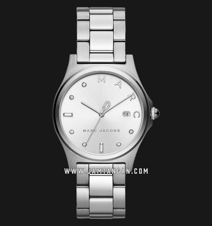 Marc Jacobs Henry MJ3599 Silver Dial Stainless Steel Strap