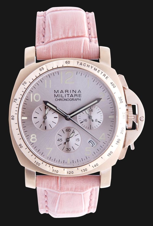 Marina Chronograph Pink - Jam Tangan Wanita Pink