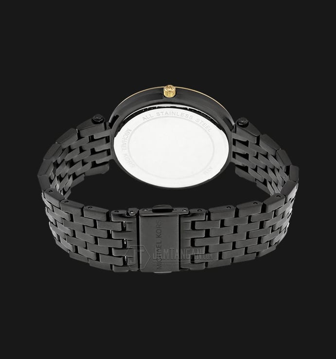 Michael Kors MK3322 Darci Black Dial Black Stainless Steel Bracelet Watch