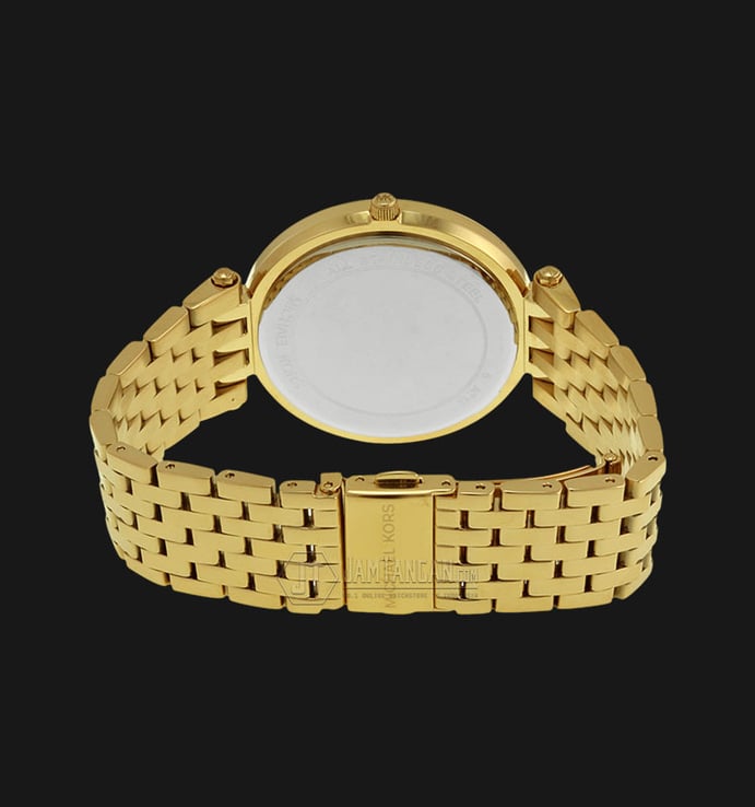 Michael Kors MK3406 Darci Blue Dial Gold Stainless Steel Bracelet Watch