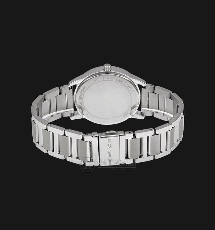 Michael Kors MK3489 Hartman Silver Dial Stainless Steel Bracelet Watch
