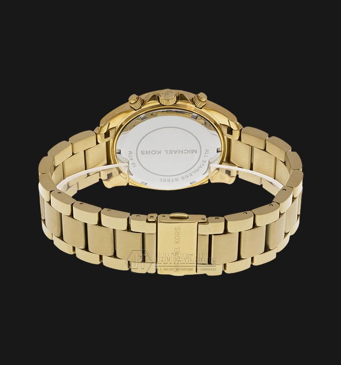 Michael Kors MK5166 Blair Chronograph Gold Dial Gold Stainless Bracelet Watch