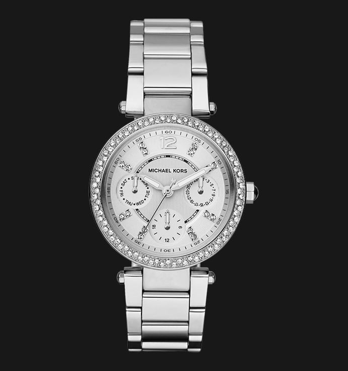 Michael Kors Parker MK5615 Silver Dial Stainless Steel Strap