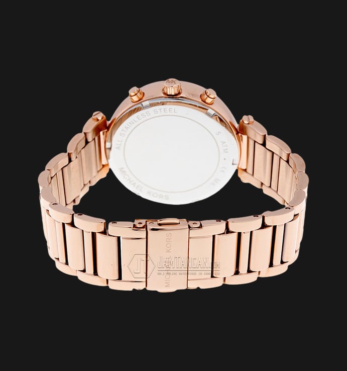 Michael Kors MK6282 Sawyer Pearl Dial Rose Gold Stainless Bracelet Watch