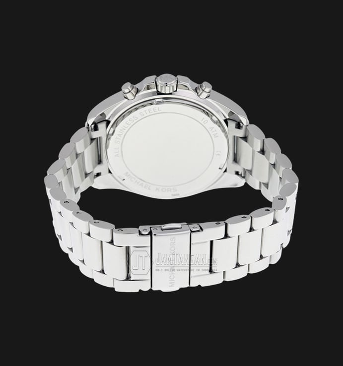 Michael Kors MK6320 Bradshaw Chronograph Silver Dial Stainless Bracelet Watch