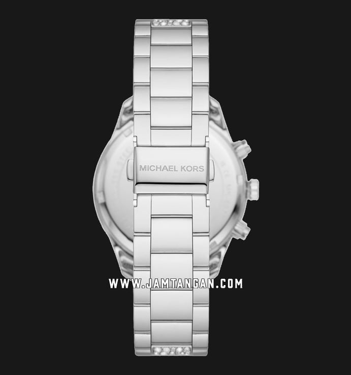 Michael Kors Layton MK6976 Chronograph Ladies Crystals Dial Stainless Steel Strap