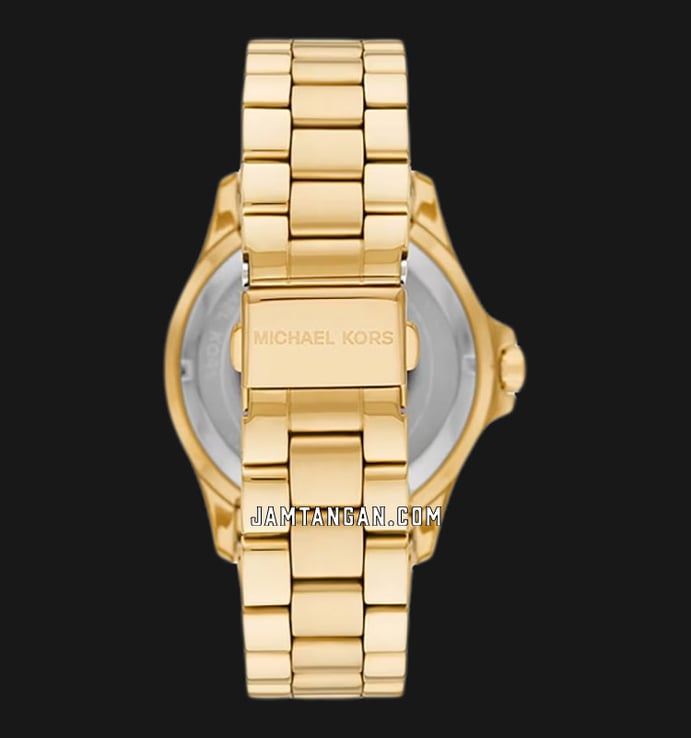 Michael Kors Everest MK7401 Ladies Mother Of Pearl Dial Gold Stainless Steel Strap