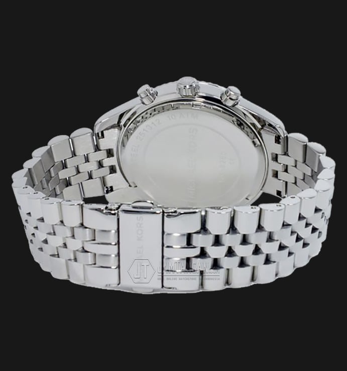Michael Kors MK8280 Lexington Chronograph Navy Dial Stainless Steel Watch