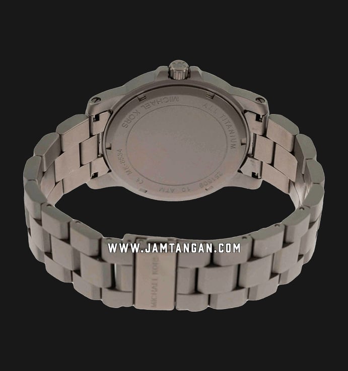 Michael Kors Paxton MK8534 Grey Dial Grey Titanium Strap
