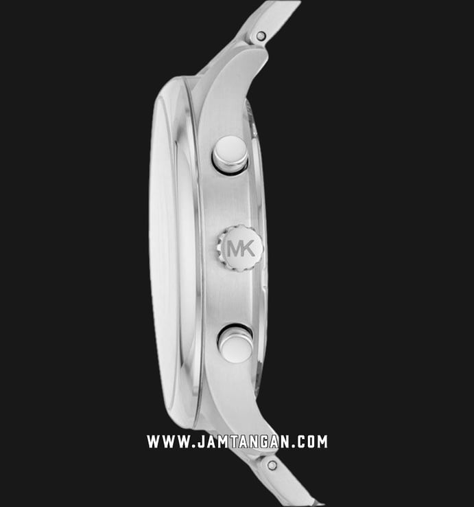 Michael Kors MK8660 Merrick Chronograph Silver Dial Dual Tone Stainless Steel Strap