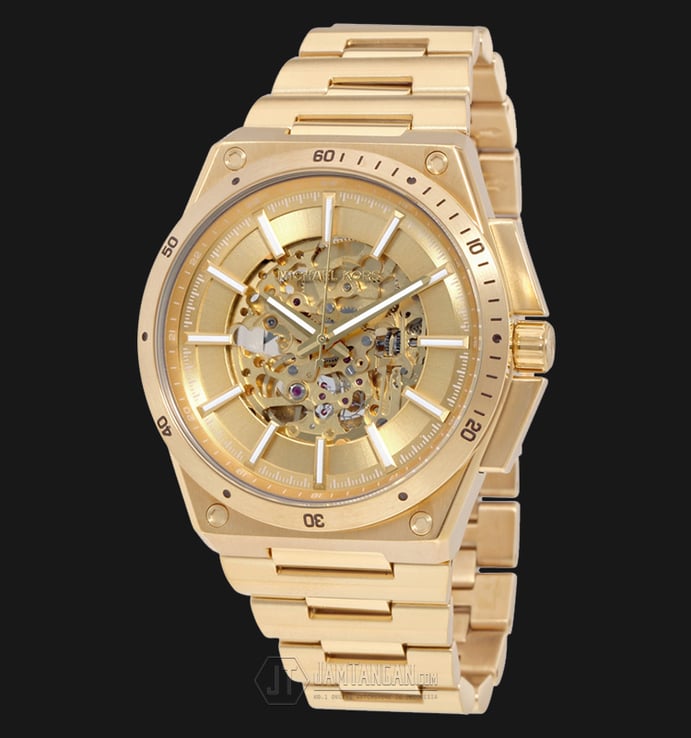 Michael Kors MK9027 Wilder Automatic Gold Tone Stainless Steel