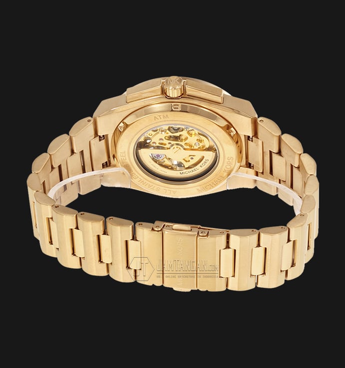 Michael Kors MK9027 Wilder Automatic Gold Tone Stainless Steel