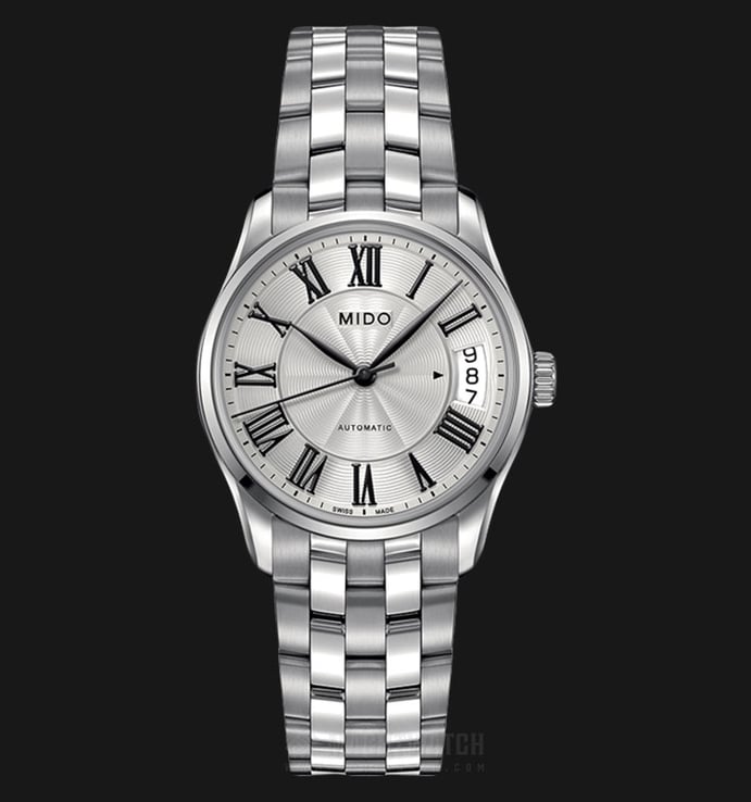 Mido M024.207.11.033.00 Belluna II Automatic Silver Dial Stainless Steel Strap