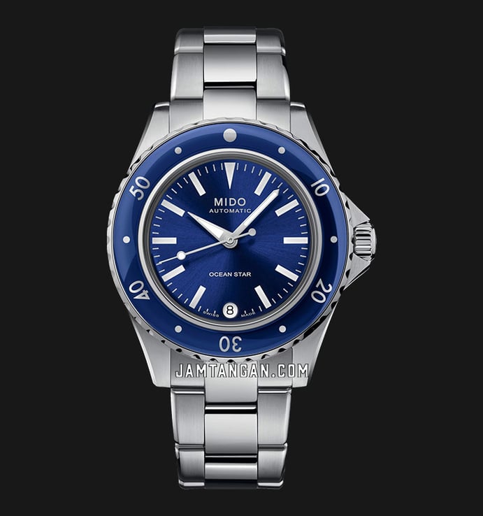 MIDO Ocean Star M026.207.11.041.00 Automatic Blue Dial Stainless Steel Strap
